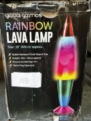 Global Gizmos Lava Lamp. RRP £20 - Grade U