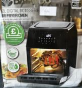 Daewoo 12L Digital Air Fryer Oven. RRP £80 - Grade U