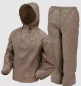 Frogg Toggs Mens Ultra Lite Rain Suit-Festivals, Camping, Hiking,Fishing, XL/XXL. RRP £20 - Grade...