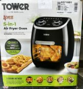 Tower Xpress 5 In 1 Air Fryer Oven. RRP £70 - Grade U
