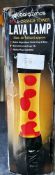 Global Gizmos Lava Lamp. RRP £20 - Grade U
