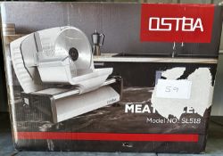 Ostba Meat Slicer. RRP £80 - Grade U
