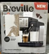 Breville One Touch Coffee House Machine. RRP £100 - Grade U