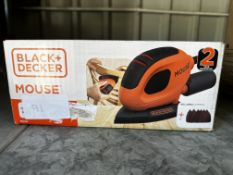 Black and Decker Sanding Mouse. RRP £30 - Grade U