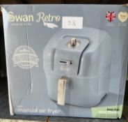 Swan Retro Air Fryer RRP £70 - Grade U