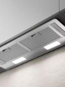 Elica ERA-LUX-SS-80 73.5cm Built-In Cooker Hood, D Energy Rating, Stainless Steel