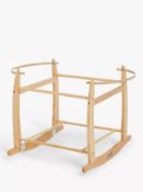 John Lewis Pinewood Mosses Basket Stand | Natural Finish