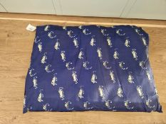 5 × Snoozzzeee Cushion Bed, Navy, 85 x 120cm - RRP £350