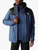 The North Face Evolve II Triclimate 3-In-1 Waterproof Men's Jacket, Shady Blue/TNF Black, L