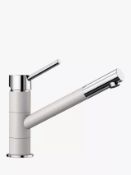 Blanco Kano Swivel Spout Single Lever Kitchen Mixer Tap, White