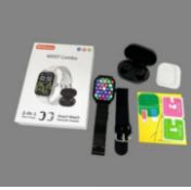2024 New Arrival WK97 Combo Smart Watch Series 9 2In1 With Earbuds 2.3 Screen Smart Watch TWS