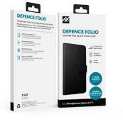 10 x New Boxed Defence Folio Leather Feel Black Cases For Apple iPhone