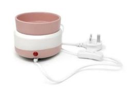 Electric Ceramic Wax Melt, Essential Oil and Candle Warmer In Pink