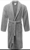 Brand New Light Grey Luxury Robe Size S/M