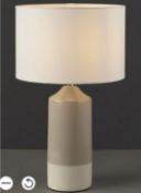Harbour Studio Hado Gloss Taupe & White Table light