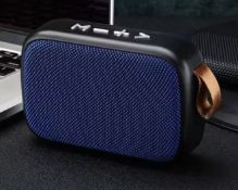 New Wireless Bluetooth Speaker Outdoor Portable Subwoofer Mini Speaker Home Cloth Card Speaker