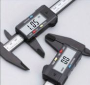 Digital Calliper Measuring Tool Electronic Micrometre Calliper Micrometre Ruler With Large LCD Sc...