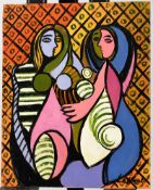 Original Painting By Laffont