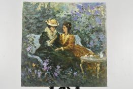 Impressionist Oil On Canvas