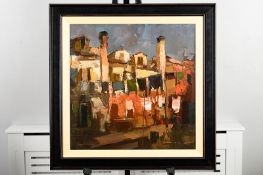 Di Valesca Oil On Canvas Framed