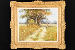 Framed Original Painting By K. Beiber