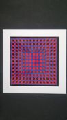 Victor Vasarely Heliogravure.
