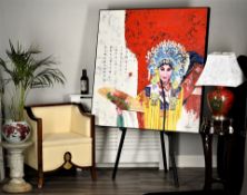 Stunning Original Large Oil On Canvas 5ft x 5ft