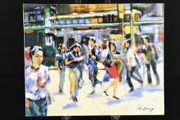 Original Painting By English Artist R. Lacy.