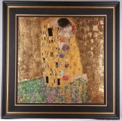 Stunning 22 Carat Gold Gustav Klimt 