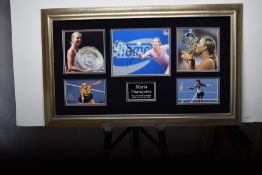 MARIA SHARAPOVA original signature presentation.