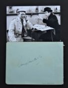TONY HANCOCK & SID JAMES Original signatures