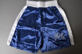 HENRY COOPER (1934 - 2011) Signed boxing shorts