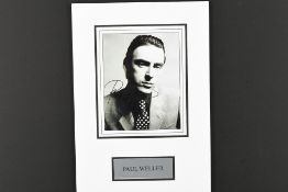 PAUL WELLER Original signature
