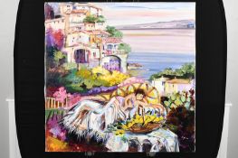 Original Oil on Canvas by Gera