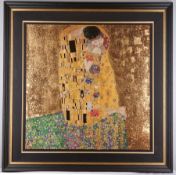 Stunning 22 Carat Gold Gustav Klimt 