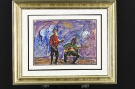 Original Painting by Italian Artist La Rocca