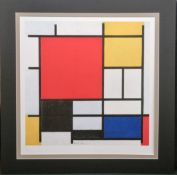 Piet Mondrian Rare Limited Edition. One of 85 only from the Composition Series