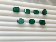 22.30ct Natural Emeralds
