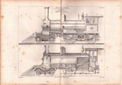 Mixed Traffic Engine Windsor Railway Nova Scotia Antique Scarce Diagram-17.