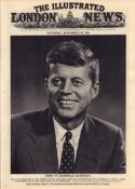 The Assassination of President John F Kennedy Original Illustrated London News.