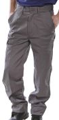 5 x Click Heavyweight Grey Trousers Size 28
