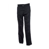 3 x Uneek Cargo Work Trousers Black Size 28S