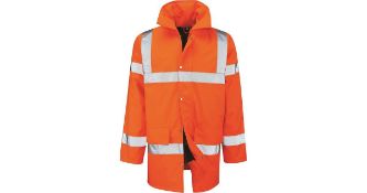 Hivis Orange Parka Size XXXL