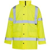 Supertouch HV003 Hi-Vis Parka Jacket Size XL