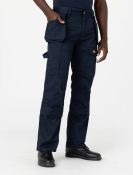 Dickies Redhawk Navy Mens Trousers Size 38T