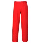 Portwest Bizweld Trousers Red XL