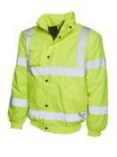 Yellow Hi Vis Jacket Size L