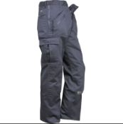 Portwest Action Trousers Tall Size Navy 34/34