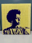 Pearl Adebisi, Fabric Collage, Beyond Adolescence II