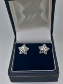 Silver Star Stud Earring